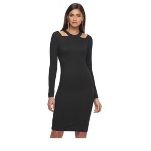 J.LO Ripped Cut Out Dress